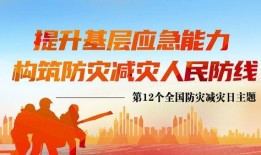 新闻爆料全国防灾减灾日,共筑安全防线，守护生命家园